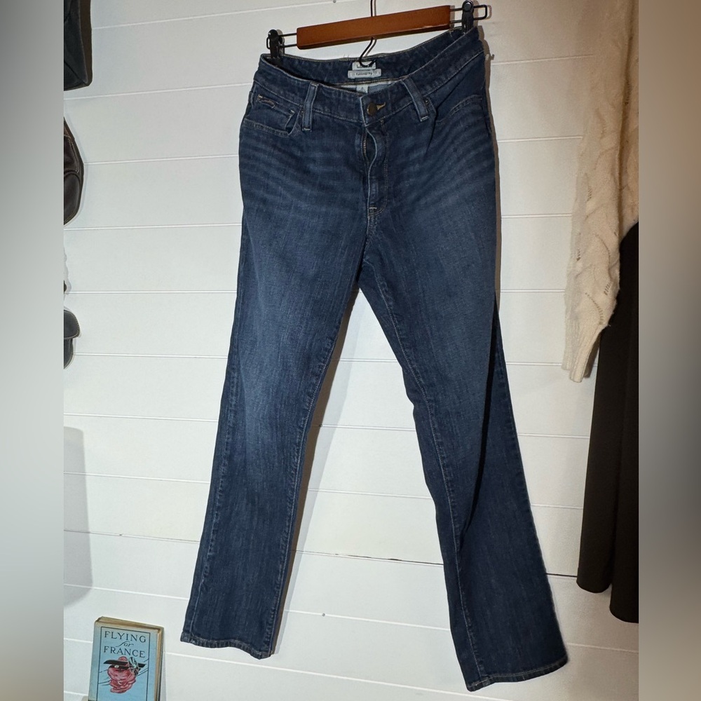 L.L. Bean Blue Bootcut Jeans Classic Style
